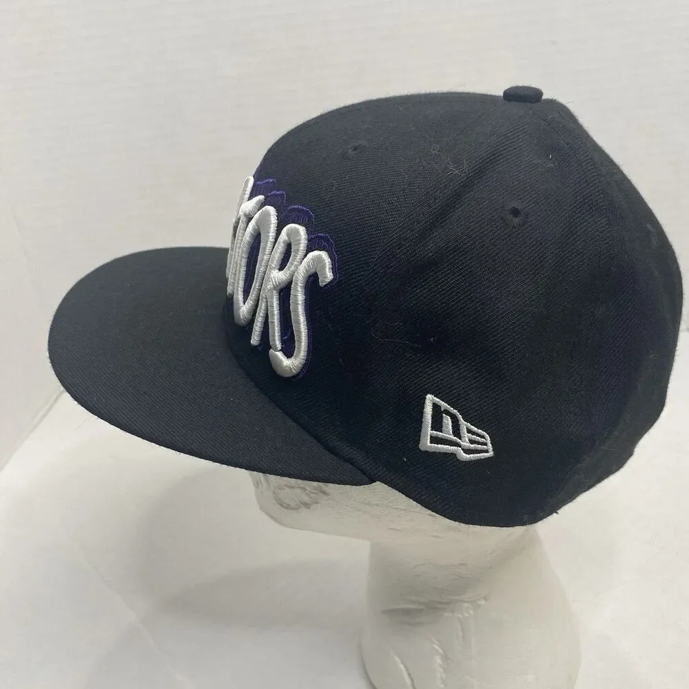 New Era HWC Toronto Raptors fitted hat size 7  1/2 NWOT